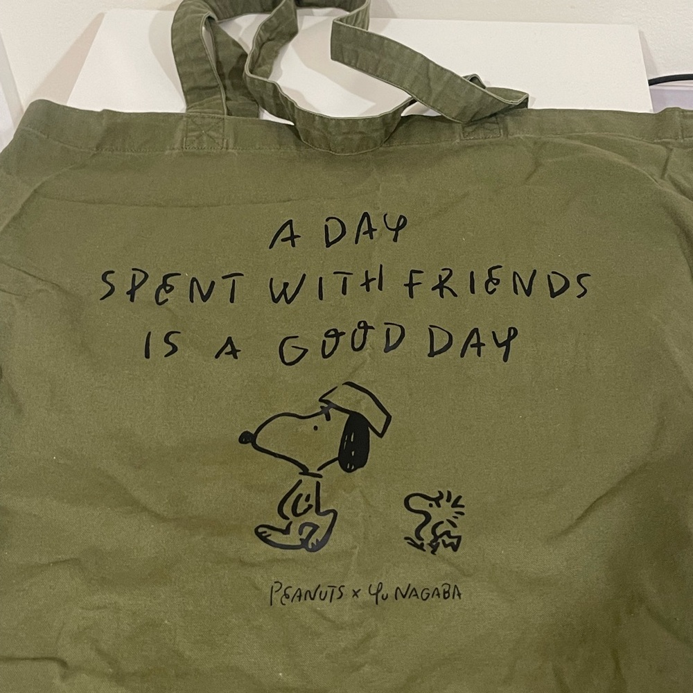 snoopy tote bag